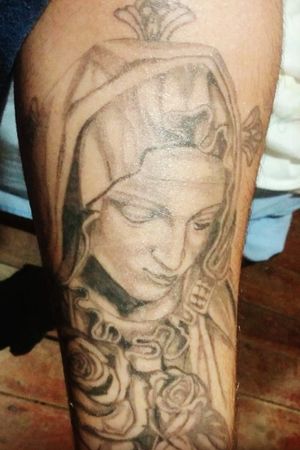 Tattoo santa Cicatrizada foto enviada pelo cliente Orçamentos pelo wpp 988685418