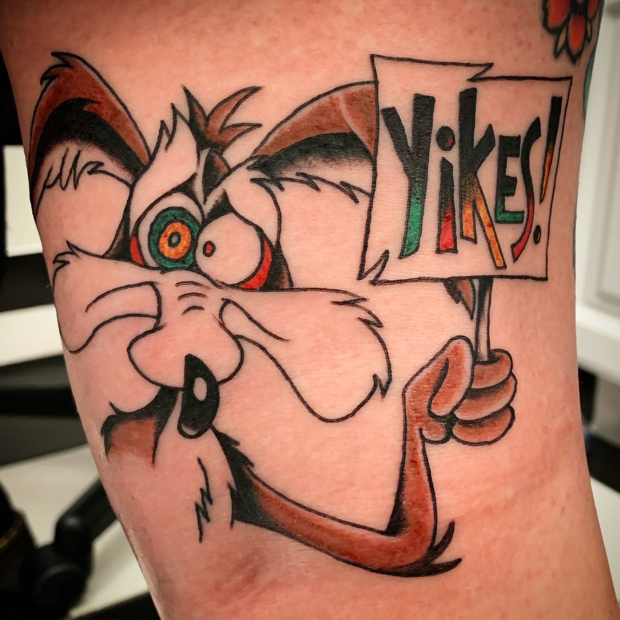Coyote tattoo by Uncl Paul Knows  Post 29251