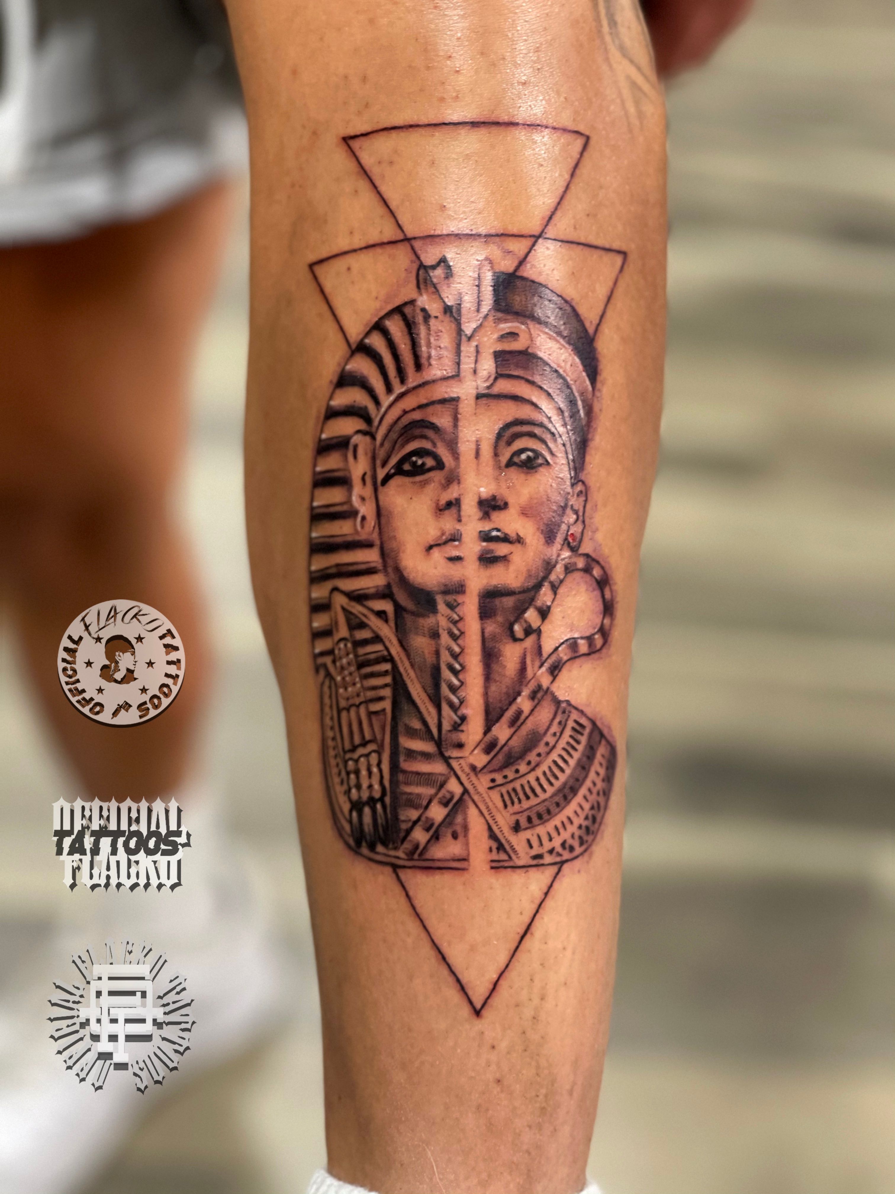 Cleopatra tattoo by Gustavo Takazone | Photo 31153