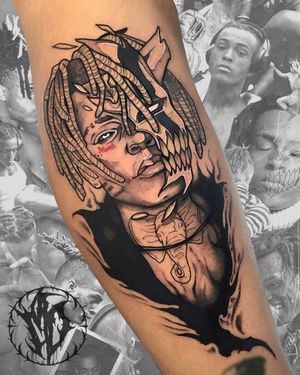 XXXTENTACION X HOLLOW ICHIGO#tattoo #tattoos #tattooartist #art #manga #mangaart #anime #animeart #weeb #otaku #trap #aesthetic #mattdattardi
