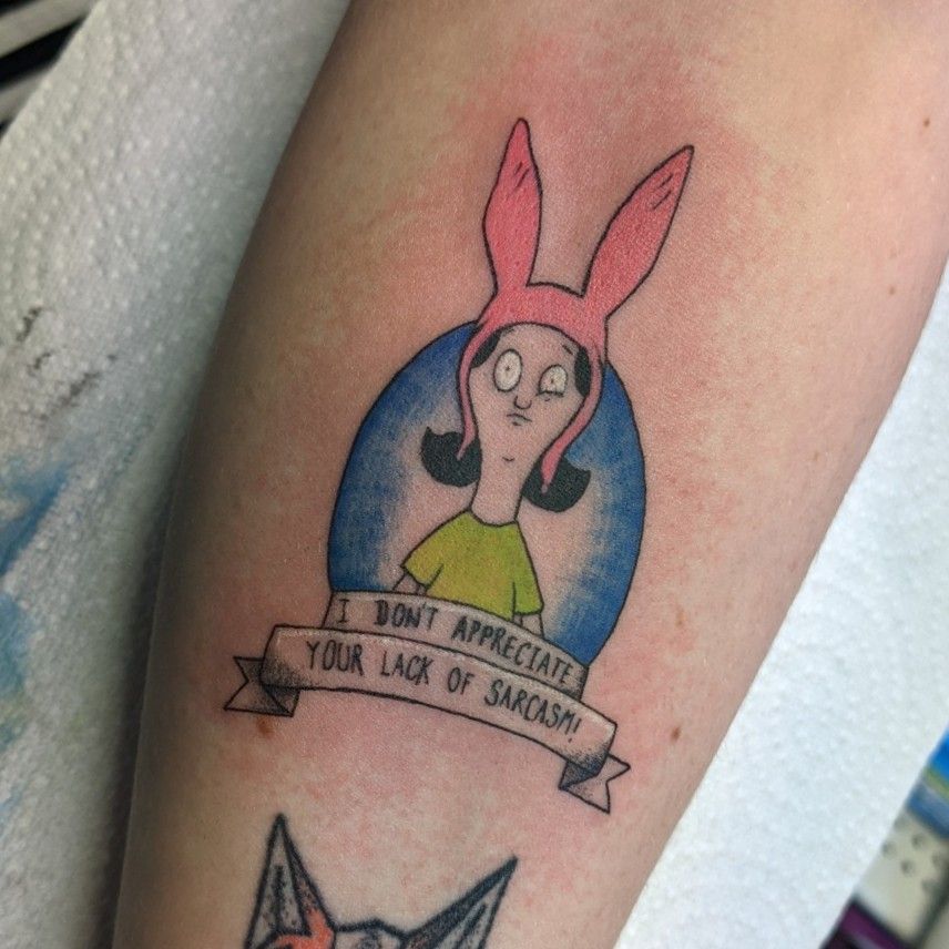 Bobs tattoo Has anyone ever noticed Bob has a tattoo on his back   rBobsBurgers