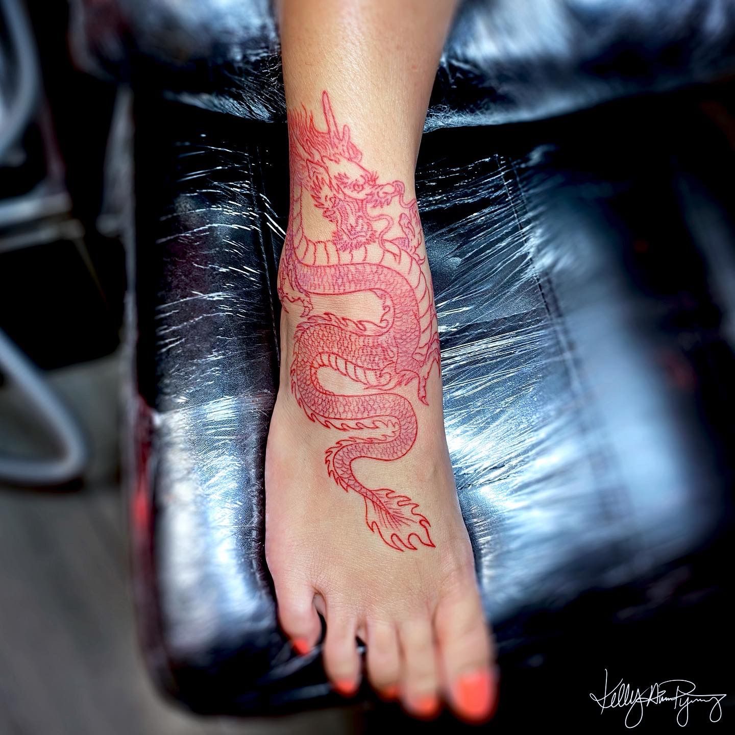 Tattoo uploaded by Kelly • Chinese dragon tattoo • Tattoodo