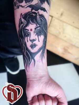Demon girl done by our artist Cicero 