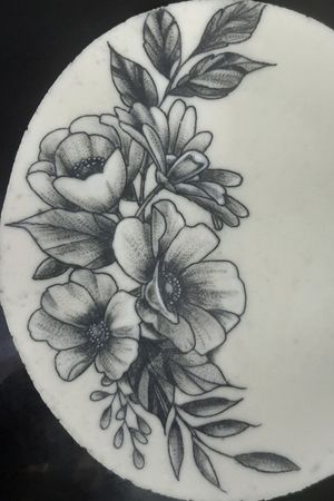 Stud Tattoo Floral