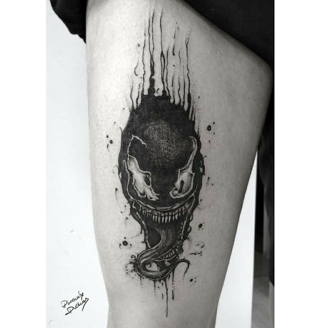 Venom tattoo by Benjamin Blvckout  Post 27595  Venom tattoo Tattoos  Egypt tattoo