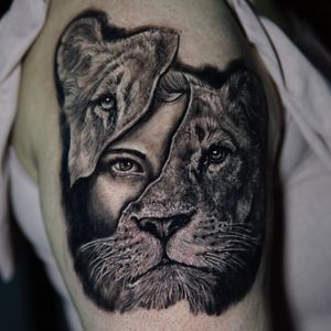 #lionesstattoo #tattoo #tattoos @saneltattoos