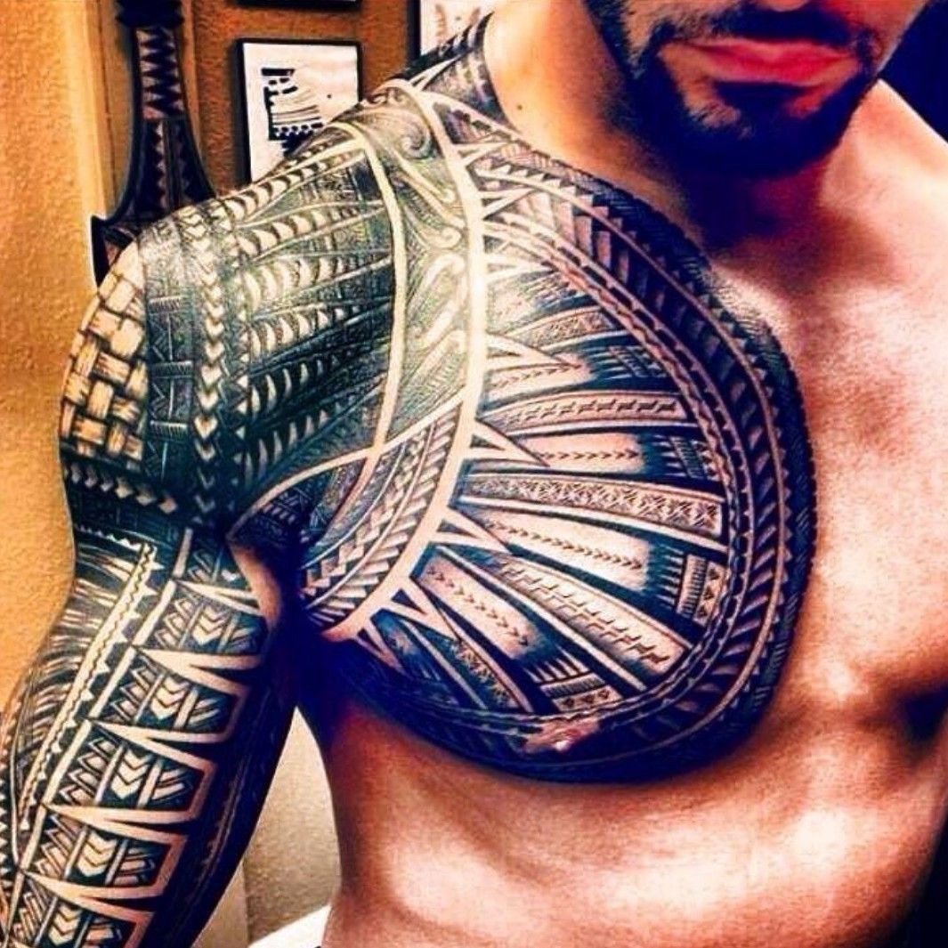 Roman Reigns Tribal Tattoo - Tattoos Designs