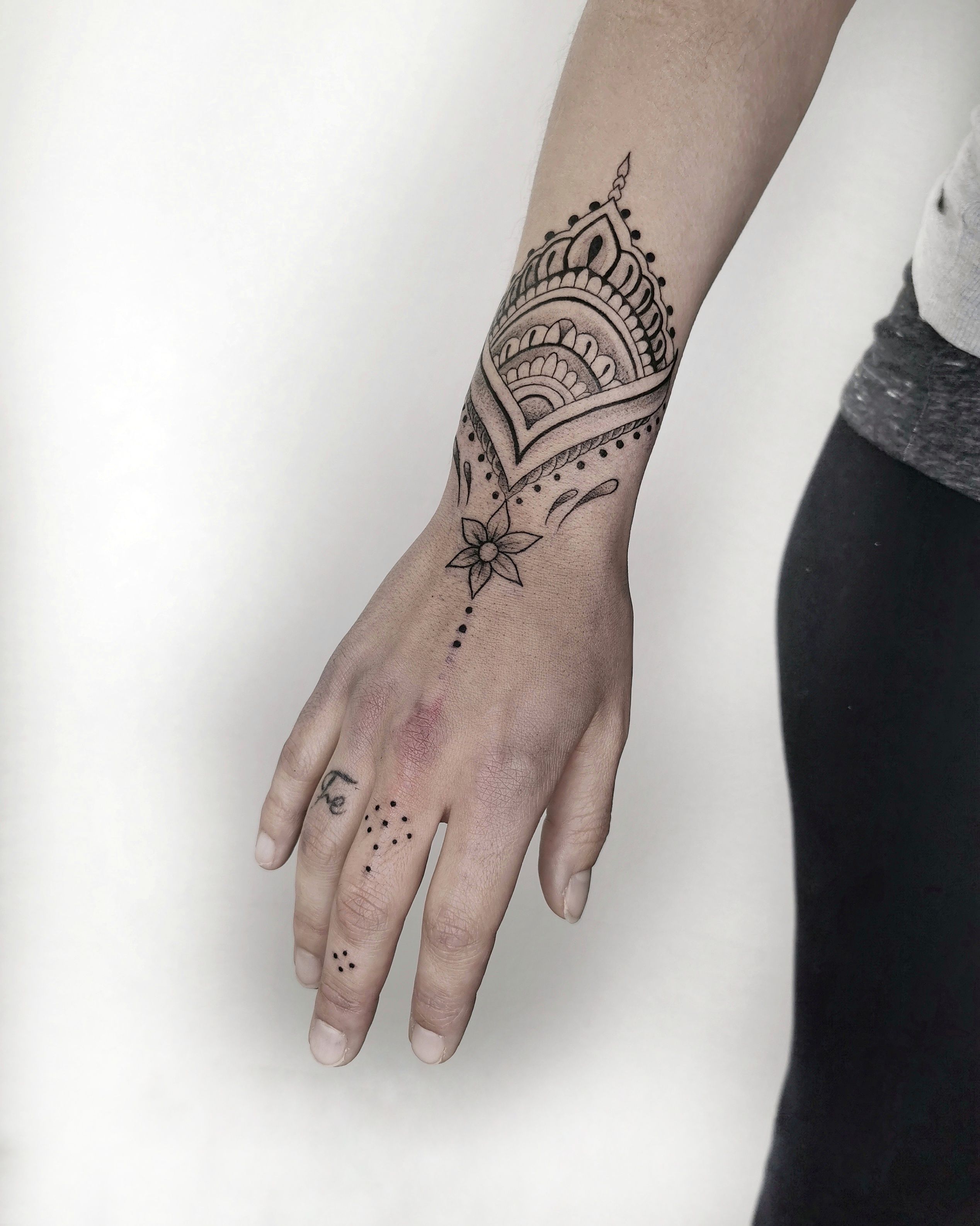 Henna Lace Tattoo  Etsy