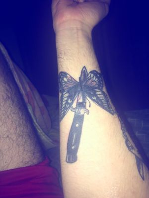 Mariposa con navaja #Mariposa#Navaja#cuchillo