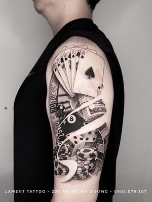 Tattoo uploaded by LÂM VÕ • LUCKY TATTOO FULL ARM FOR MEN ...
