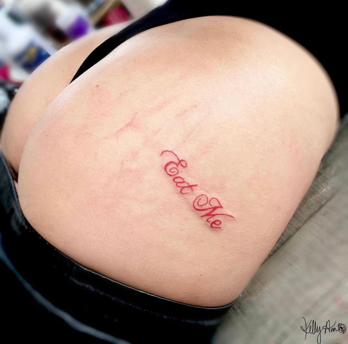 Eat Me Cake SemiPermanent Tattoo Lasts 12 weeks Painless and easy to  apply Organic ink Browse more or create your own  Inkbox   SemiPermanent Tattoos