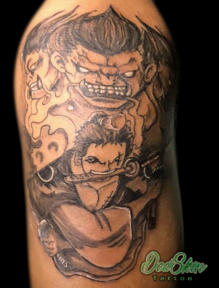 One Piece Tattoo Zoros Sacrifice  Etsy India