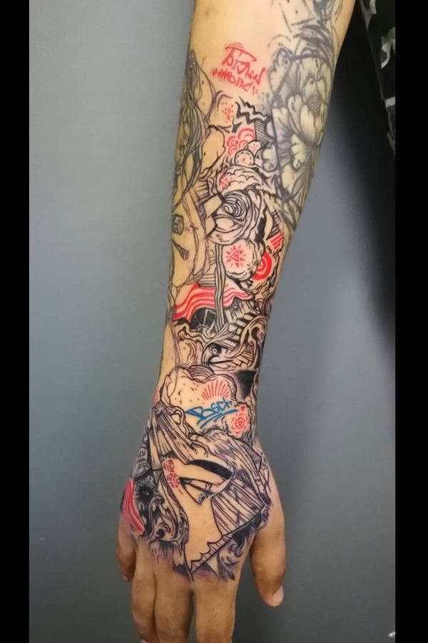 Tattoo from Kraken tattoo studio