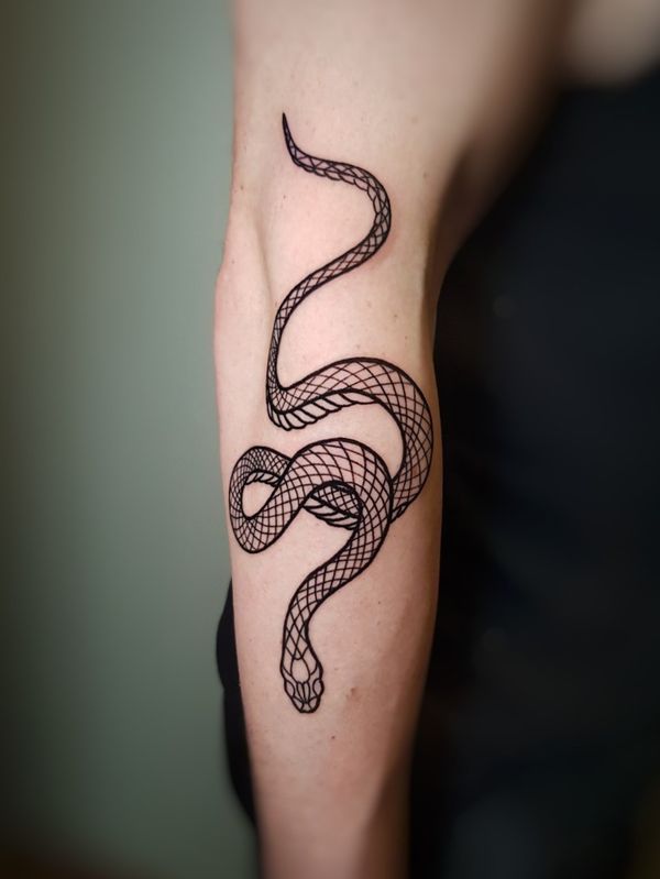 Tattoo from stamen tattoo
