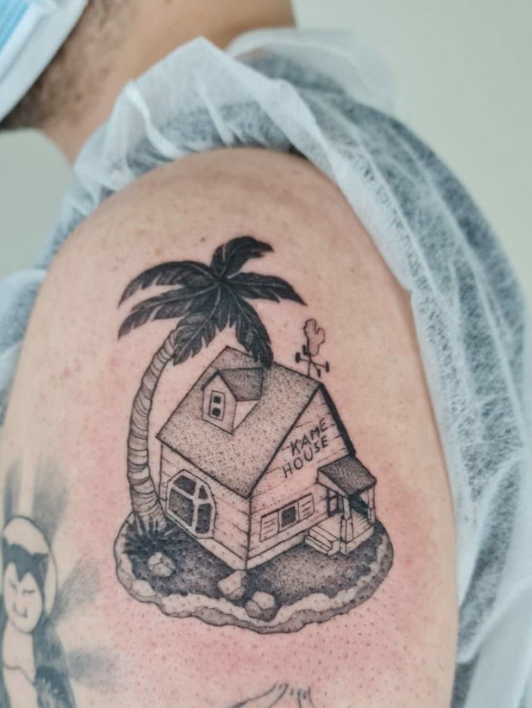 45+ Best Haunted House Tattoos