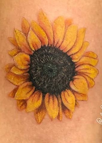 sunflower tattoo | ithoughtofhim8 | Flickr
