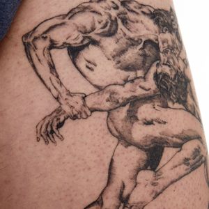 Details! Dante e Virgilio, William-Adolphe Bouguereau nel 1850È stato un enorme piacere tatuarti @luca.taccardi Per prendere appuntamento Booking open in Maggio e Giugno 📍Milano @propaganda_tattoo_temple 🗺Firenze @holy_ink_firenze 13/14/15 maggio #blkttt #blk #blacktattoo #linertattoo #tattoo #tattoos #ink #inked #dante #virgilio #bouguereau #queertattoo #queertattooartist #tattooartist #milan #tattoodo #inkedmag #tttism #blacktattooart