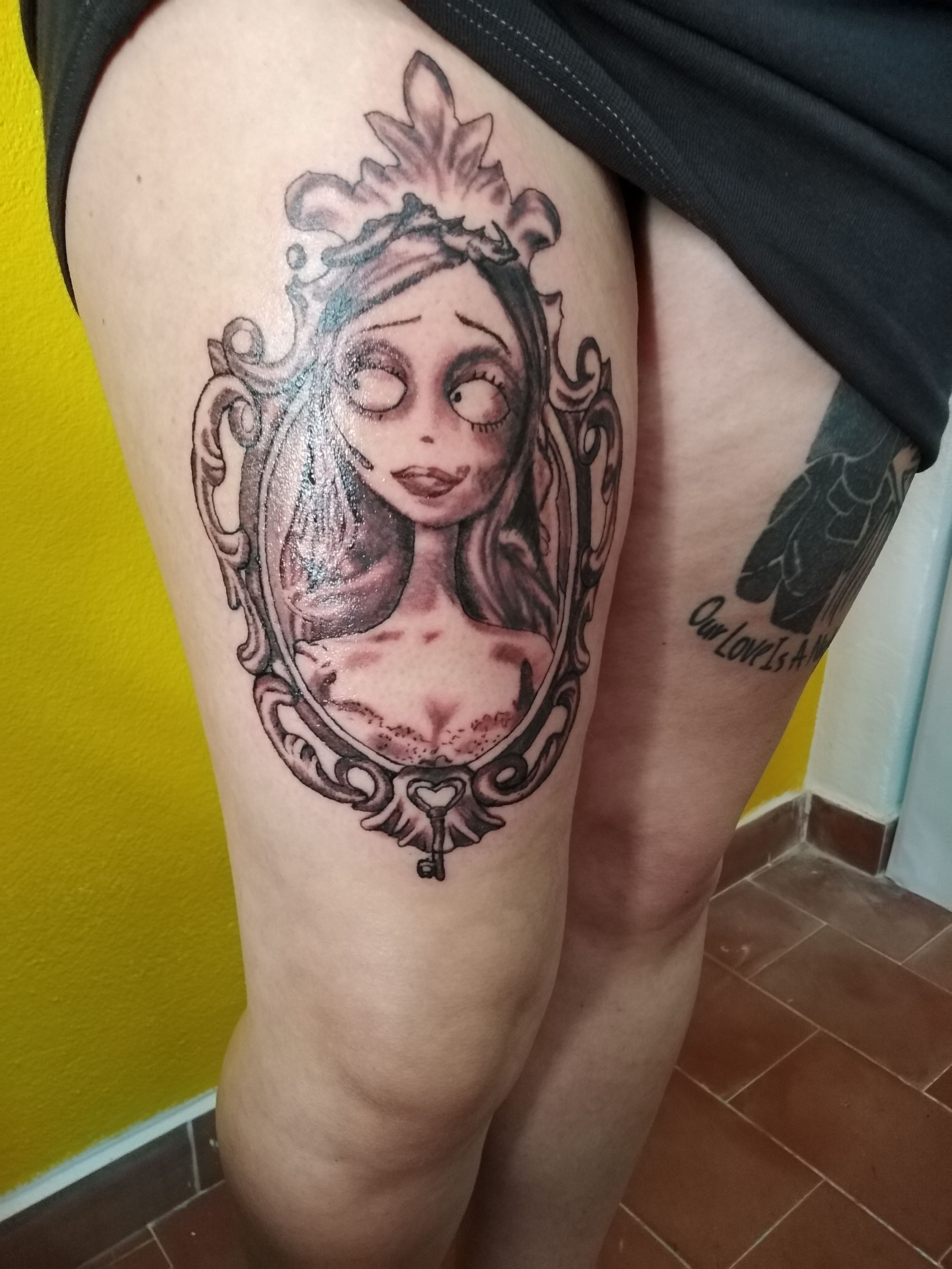 Corpse Bride tattoo by Darek Tattoo  Post 23451