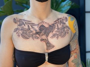Always love tattooing birds! 