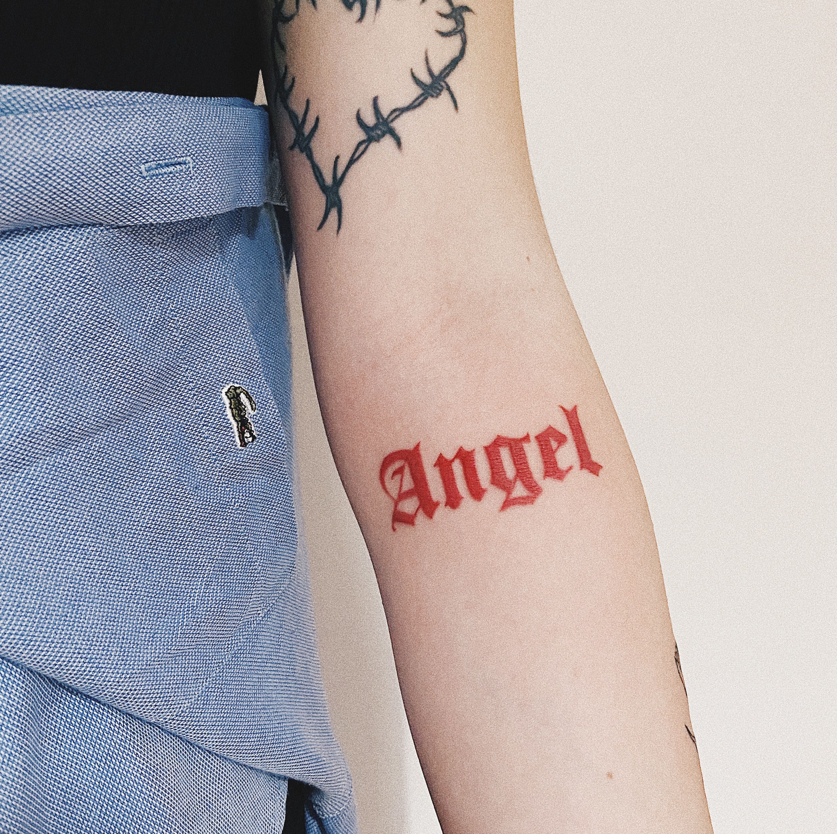 Angel text Done with a 3RL IG conorhealee  rsticknpokes