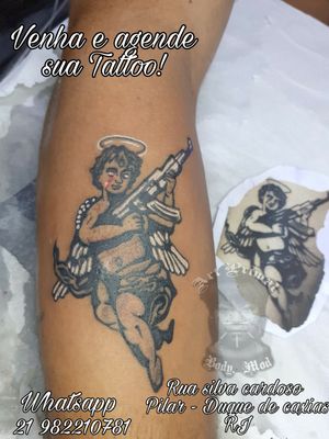 Anjo tattoo Tattoo anjo gun 𝕾𝖒𝖎𝖑𝖊 𝕭𝖗𝖚𝖏𝖔 𝕹𝖔𝖙𝖚𝖗𝖓𝖔 Modificador corporal Venha e agende sua consulta pelo Whatsapp https://wa.me/5521982210781 Body mod Bodymodification 