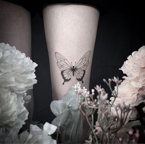 Insta: @yuzu_tattoos #butterflytattoo#yuzutattoo#yuzutattoos#유주타투#나비타투