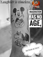 "Laughter is timeless, Imagination has no Age, And Dreams are Forever." #mickeymouse #turtle #ninja #mickeymousetattoo #turtletattoo #ninjahatori #tattoo #ink #cartoon #kidstattoo #childhoodmemories #tattoooftheyear #thecleanestlinesinbusiness #liningtattoo #besttattoo #bestartist #hygiene #tattooart #chandigarhlifestyle #trycitytattoo #tattoodo #cutetattoos #girlstattoo #boystattoo #tattoodesign #chandigarh #mohalitattoo #panchkuladiaries #disney #disneyland qoutestattoo 