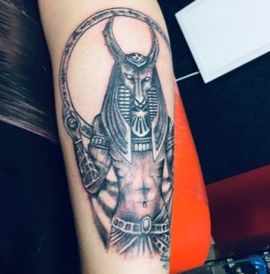 Horus Egyptian tattoo calf 