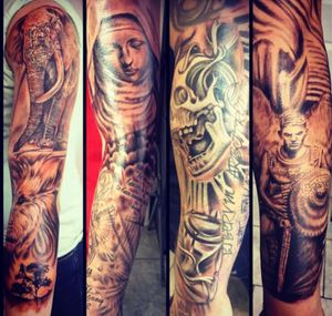 Sleeves tattoos different themes for clients 
