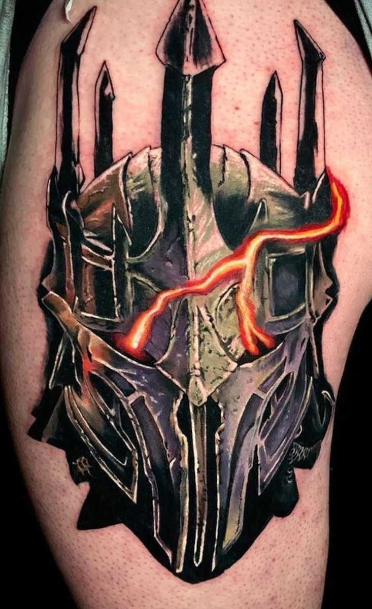 Tattoo uploaded by Ste • Sauron By Aggelos Liapis sauron 