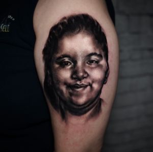 Memorial portrait by Nina Richards @devotedink 