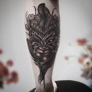 Mask on fuck it, mask off🎭🎭Any questions soon 🔜 PM#tattoo #tattooed #tattoos #instattoo #inked #tattooart #tattooist #tattoodo #tattoolife #d_world_of_ink #ink #blxckink #onlyblackart #blackworktattoo #blacktattooart #blacktattoo #thedarkestwork #inkup #onlythedarkest  #darkartist #taiwan #darktattoos #dark_ornaments #taiwantattoo #darktattoo #darkart #darkworkers #inkbooster #flash