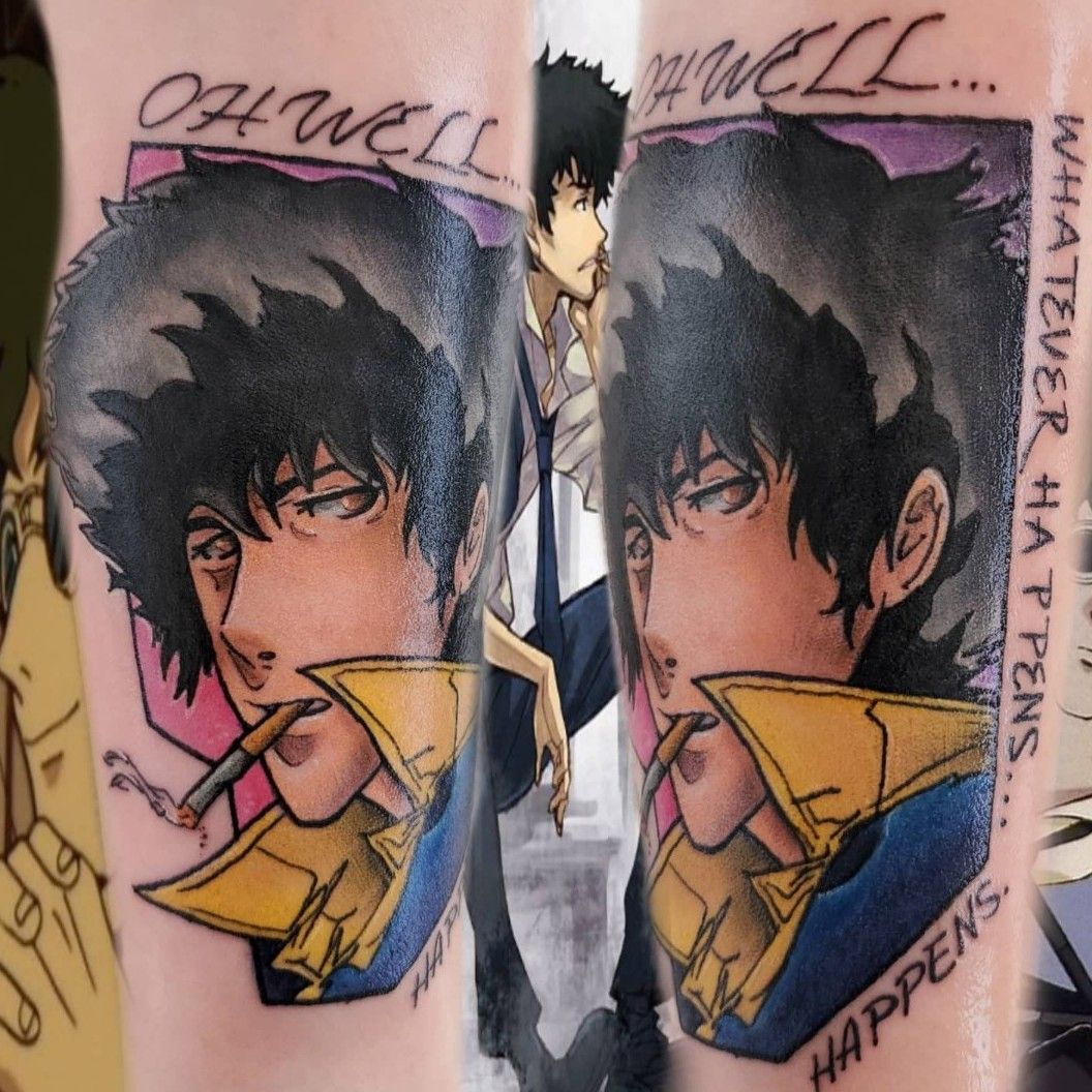 First tattoo might be more but yknow Whatever happens happens   rcowboybebop