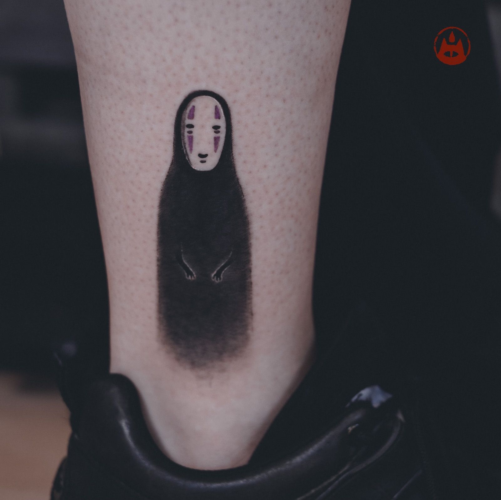 No Face  Kaonashi from Spirited Away by Victoria Tattoos  7Inks Tattoo  in Mentor Ohio  rtattoos