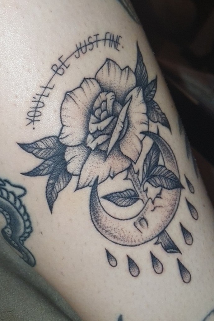 collette on Twitter got a tattoo with lyrics from daylily  httpstcoIwV0NUcwFV  X