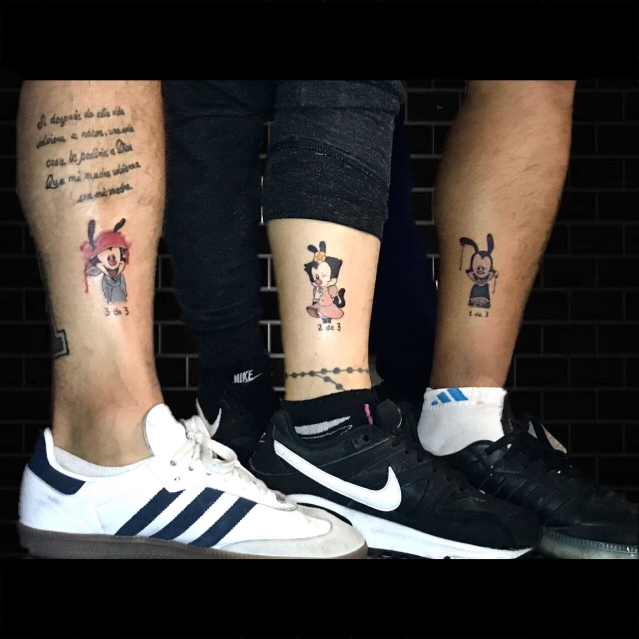 Tattoo uploaded by Jacobo • Mini tatuajes a color para hermanos. Animaniacs  • Tattoodo