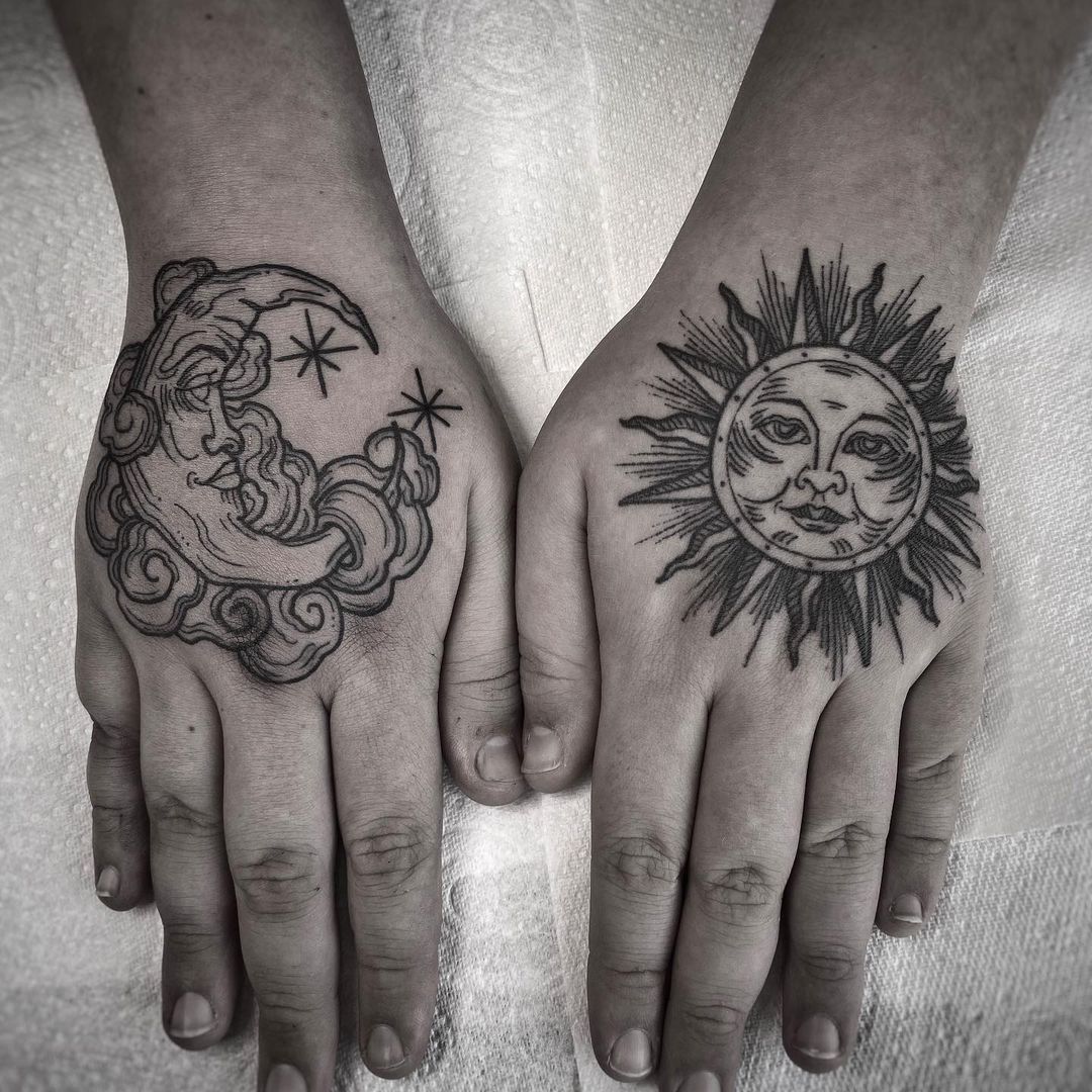 Explore the 50 Best Moon Tattoo Ideas (2021) • Tattoodo