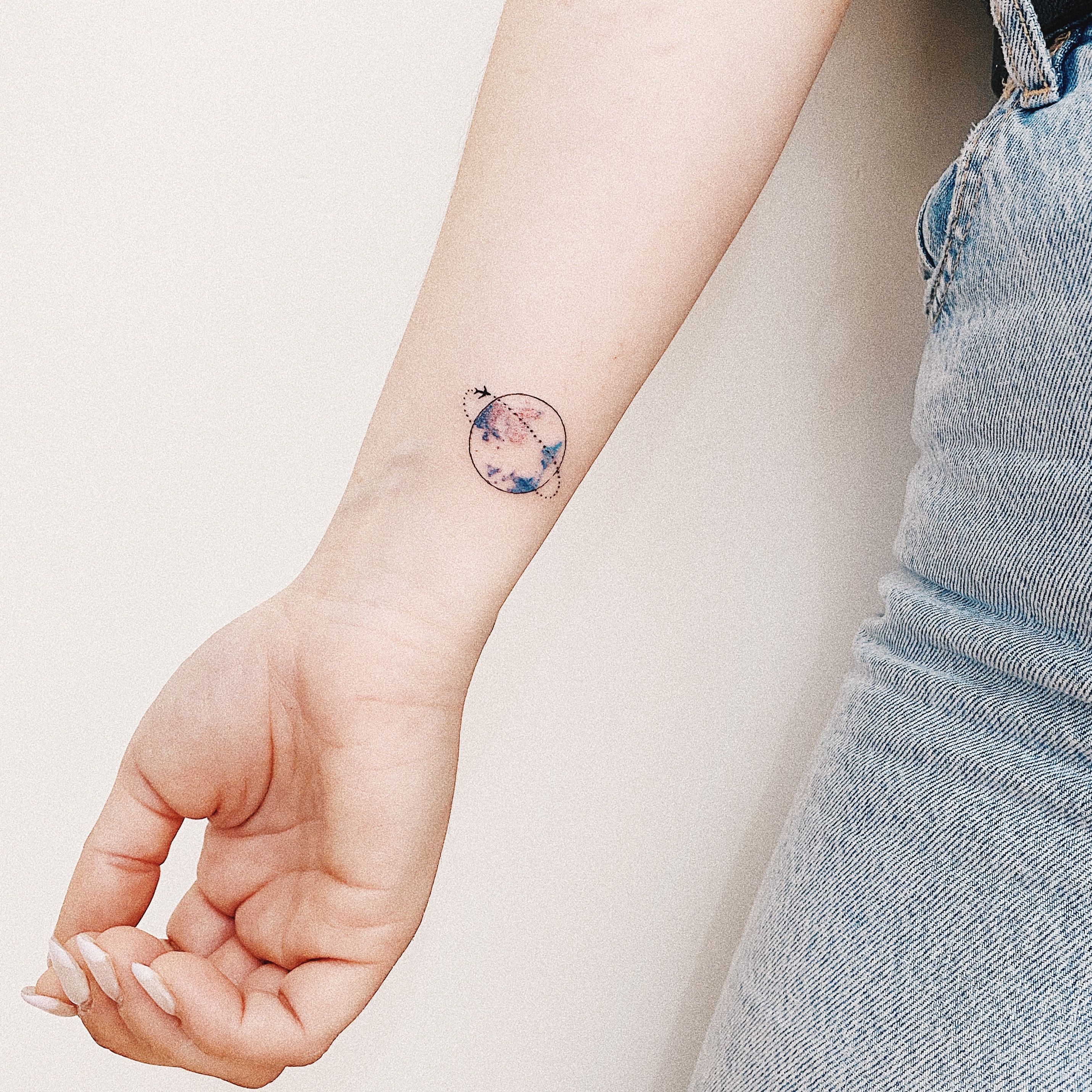 26 Best Planet Tattoo ideas | planet tattoos, tattoos, earth tattoo