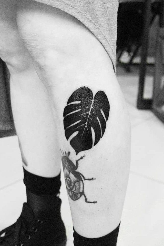 Fiftyfive Tinta Pilipinas - Monstera plant tattoo done by @maansimbajon at  55 Tinta Maginhawa. #55tinta #55tinta #55tintapilipinas | Facebook