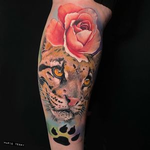 Leopard and Rose.
