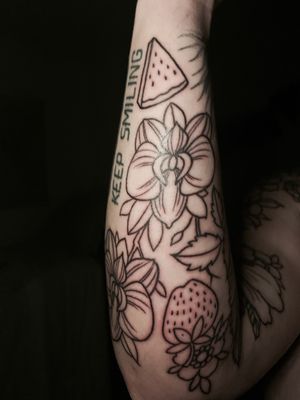 Forearm outlines 