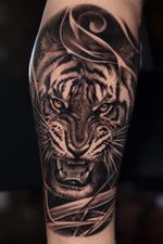 Tiger. Done in two sessions #tigerking #joseecd #josecontrerasart 