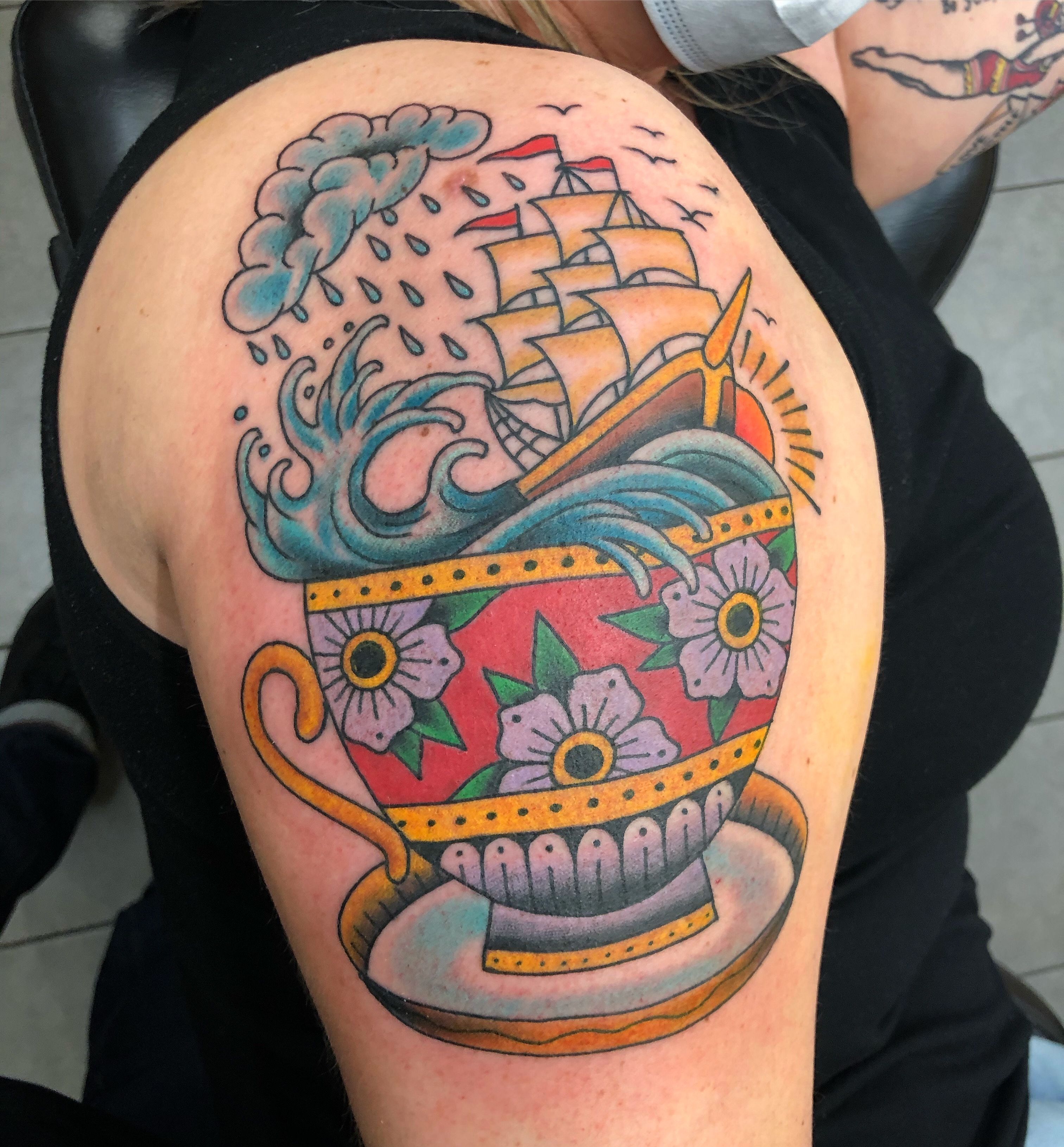 Teacup - Tattoo Abyss Montreal