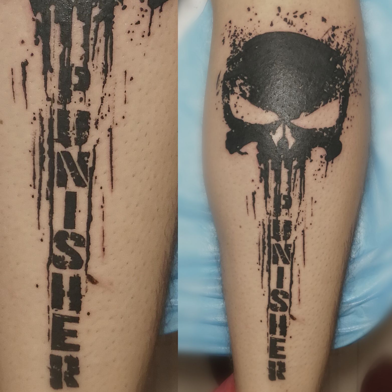 The Punisher tattoo by Gustavo Takazone | Post 29643