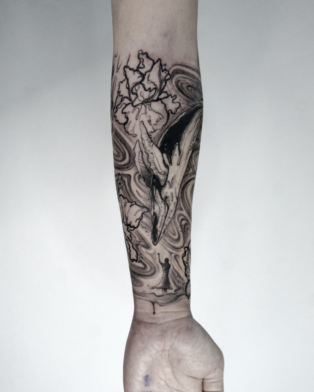 Tattoo uploaded by Stefanie Fox Tattoo • Sketch Style Loki and