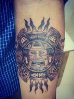 Mayan tattoo .