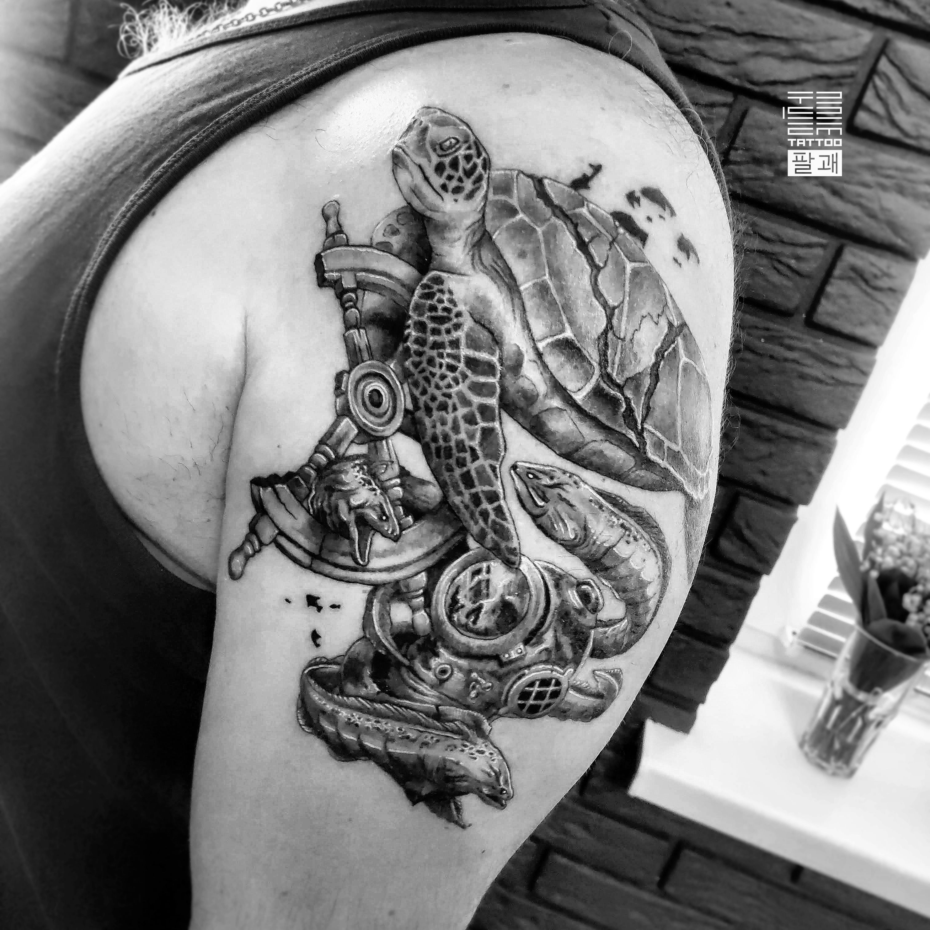 Skull and Leopard Tattoo - Best Tattoo Ideas Gallery