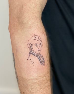 Mozart 🔥If you want to get tattooed by me, contact me on Instagram 🖖🏻 