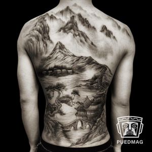 Back piece done by Ocean
