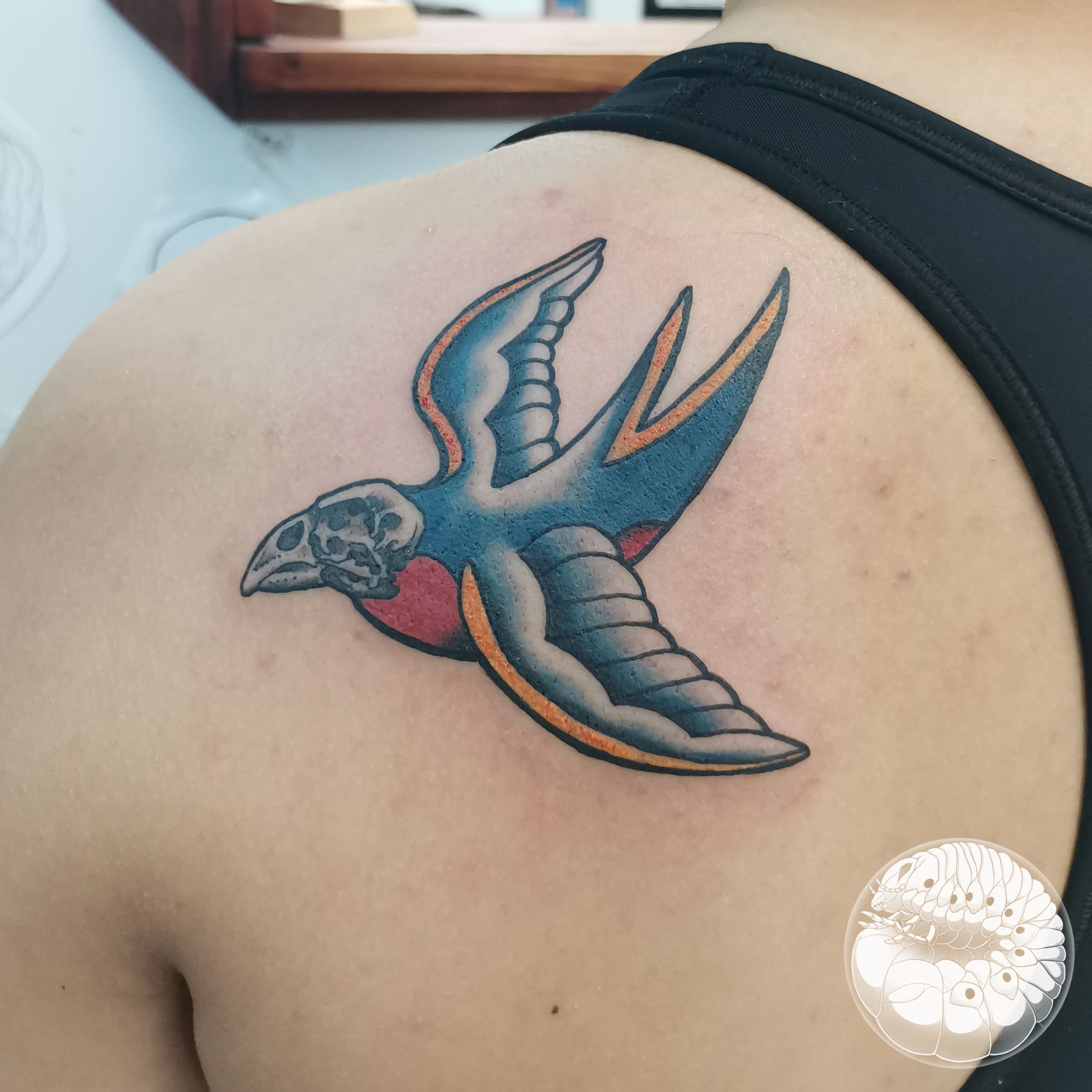 Sparrow Tattoo – Wallmonkeys